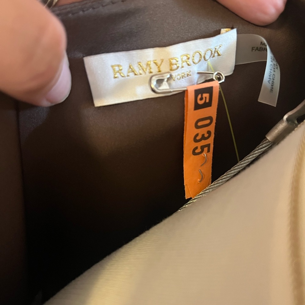 Ramy Brook Chocolate Pauline Puff Sleeve Blouse ::: current retail $375 - Picture 10 of 16